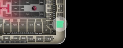 Seat view from Upper
