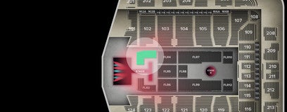 Seat view from Floor