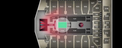 Seat view from Floor