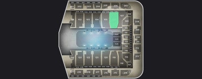 Seat view from Lower