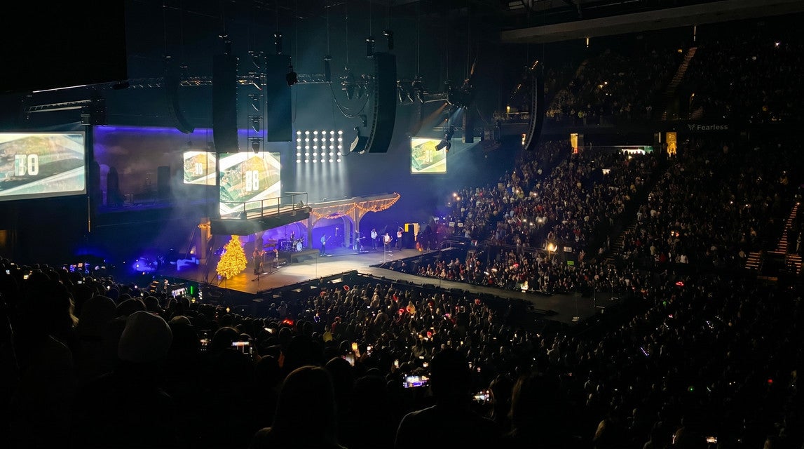 Seat view from Lower