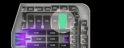 Seat view from Lower