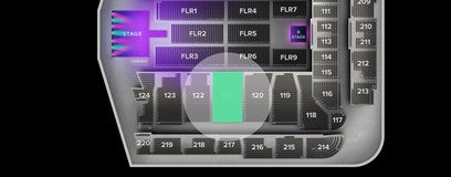 Seat view from Lower