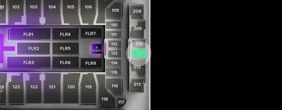 Seat view from Upper