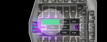 Seat view from Floor