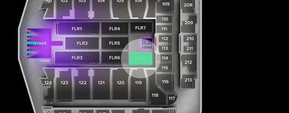 Seat view from Floor