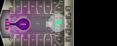Seat view from Lower