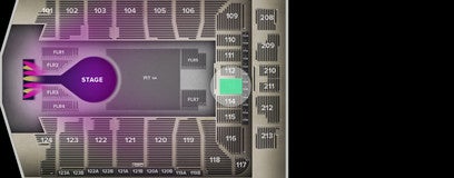 Seat view from Lower