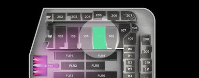 Seat view from Lower