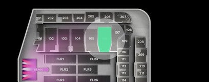 Seat view from Lower