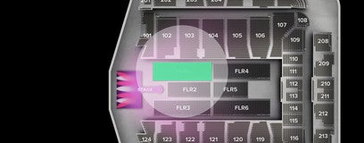 Seat view from Floor