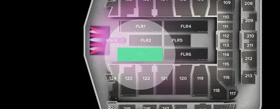 Seat view from Floor
