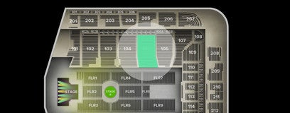 Seat view from Lower