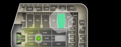 Seat view from Lower