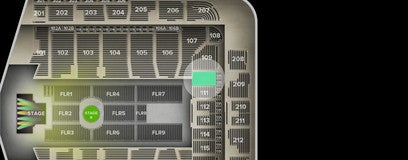 Seat view from Lower