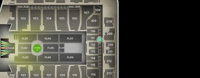 Seat view from Theater Box