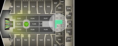 Seat view from Lower