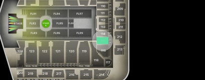 Seat view from Lower