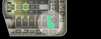 Seat view from Lower