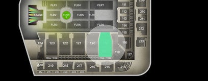 Seat view from Lower