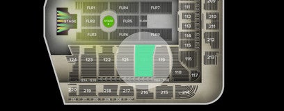 Seat view from Lower