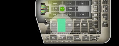 Seat view from Lower