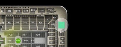 Seat view from Upper