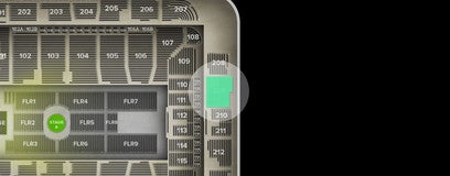 Seat view from Upper