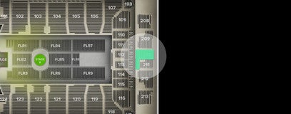 Seat view from Upper