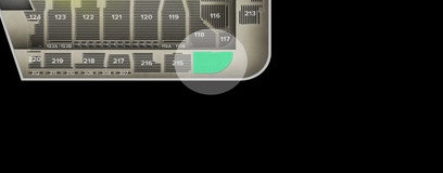 Seat view from Upper