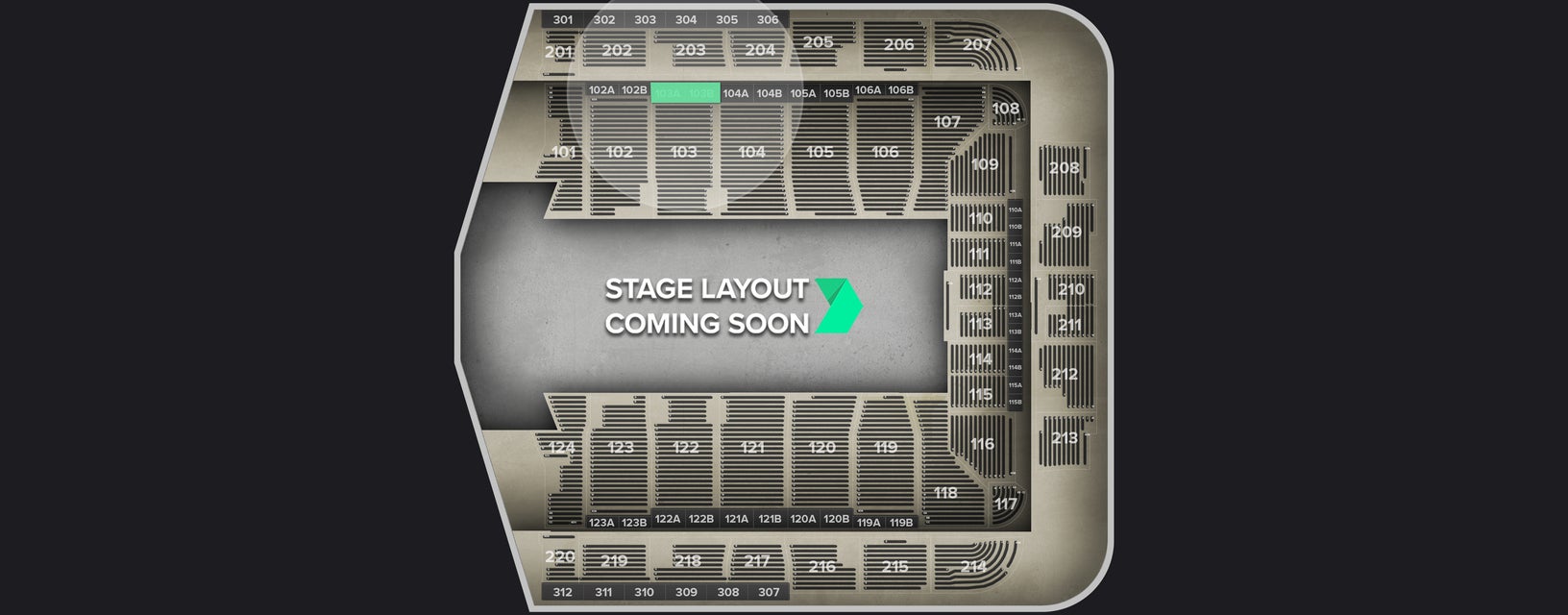 Seat view from Theater Box