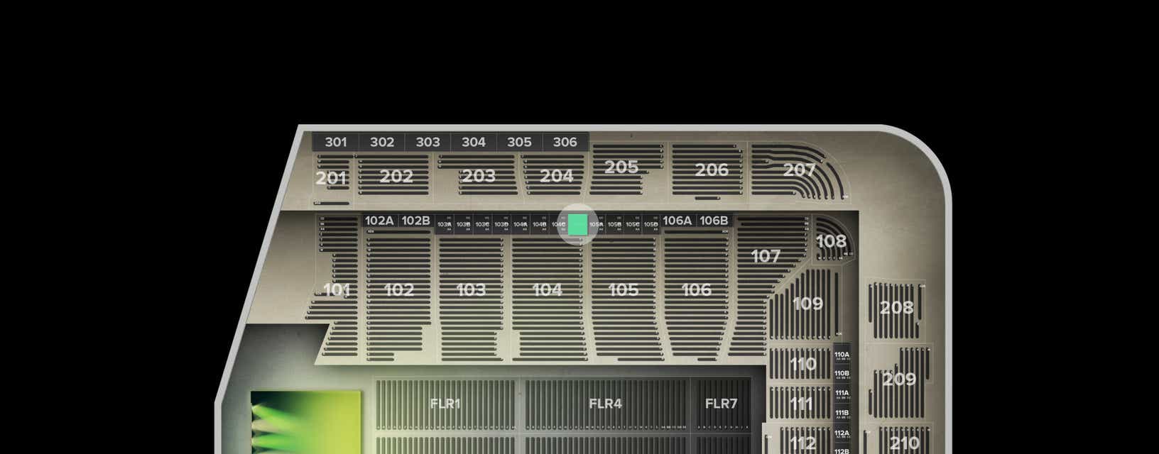 Seat view from Theater Box