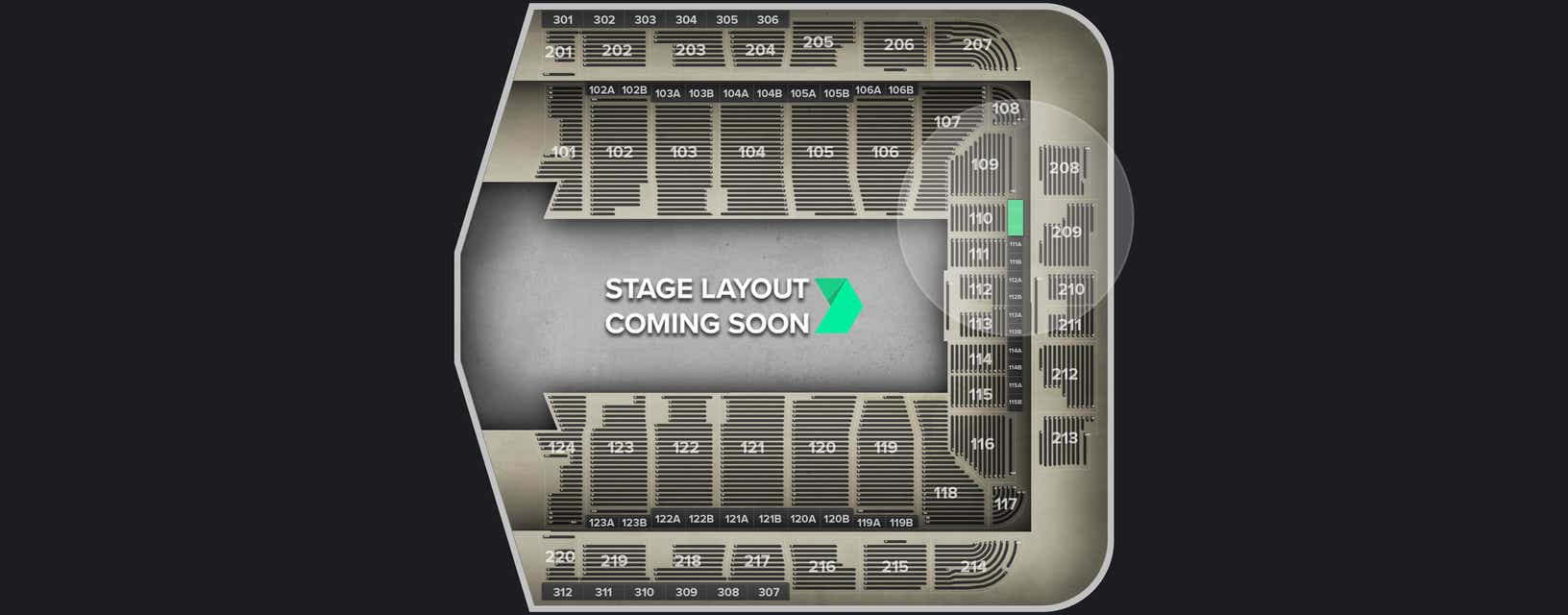 Seat view from Theater Box