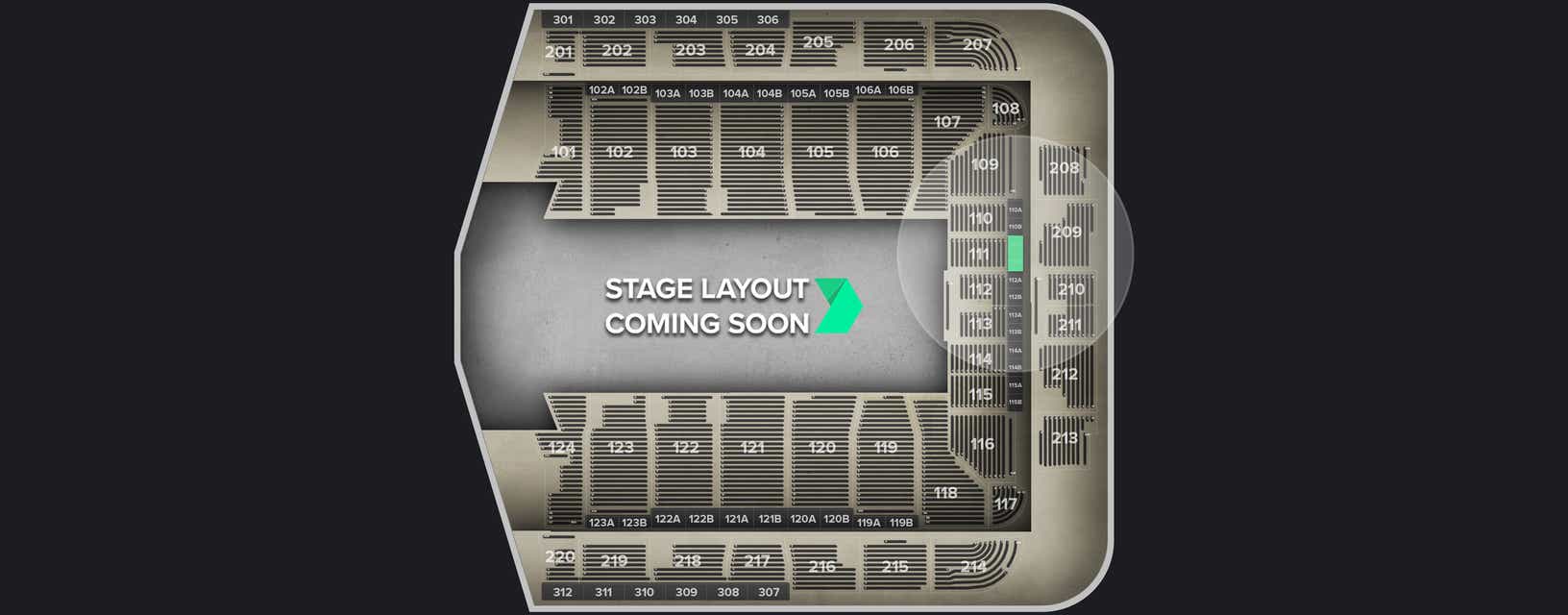 Seat view from Theater Box