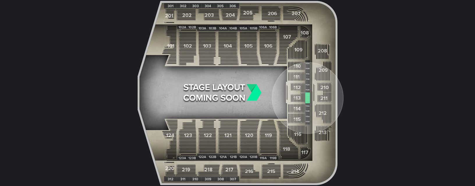 Seat view from Theater Box