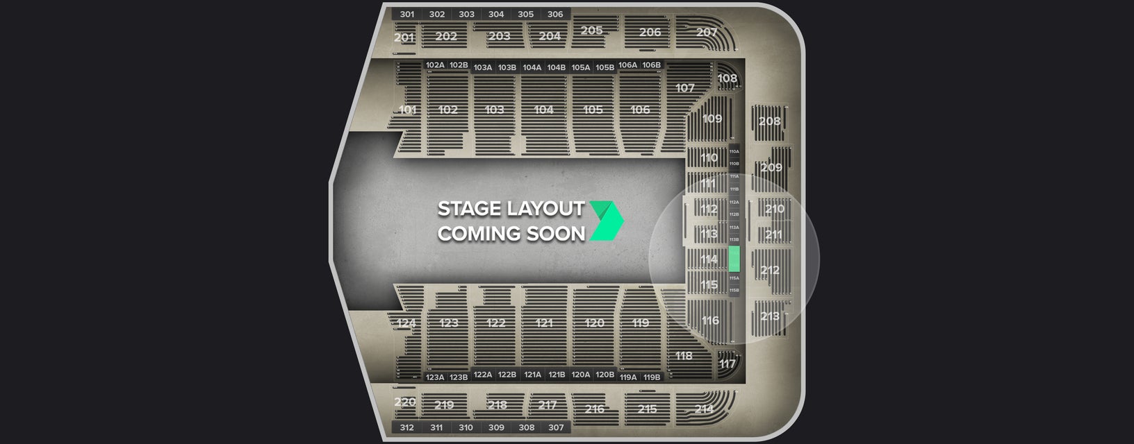 Seat view from Theater Box