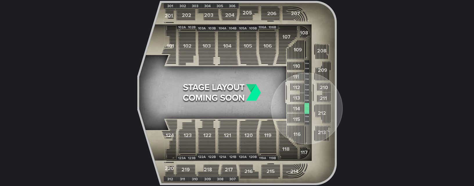 Seat view from Theater Box