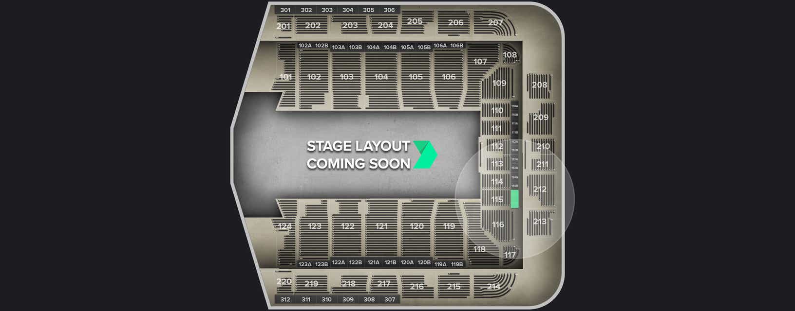 Seat view from Theater Box