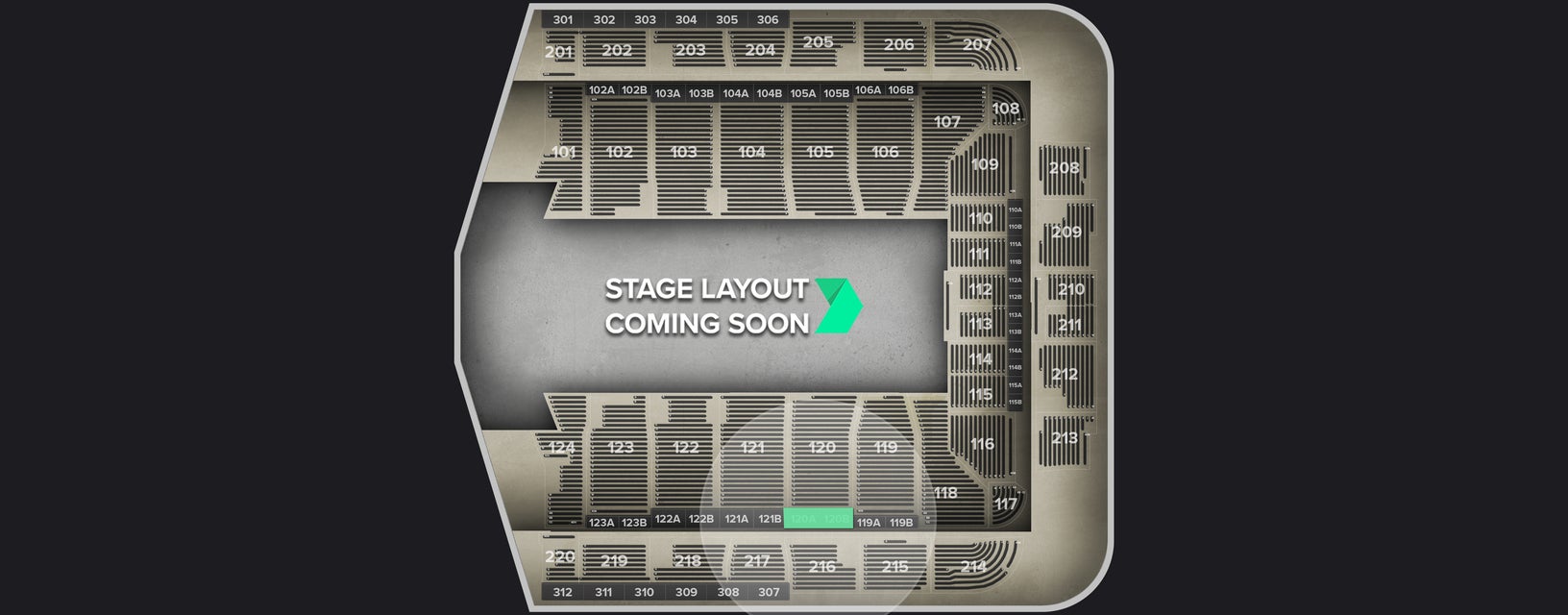 Seat view from Theater Box