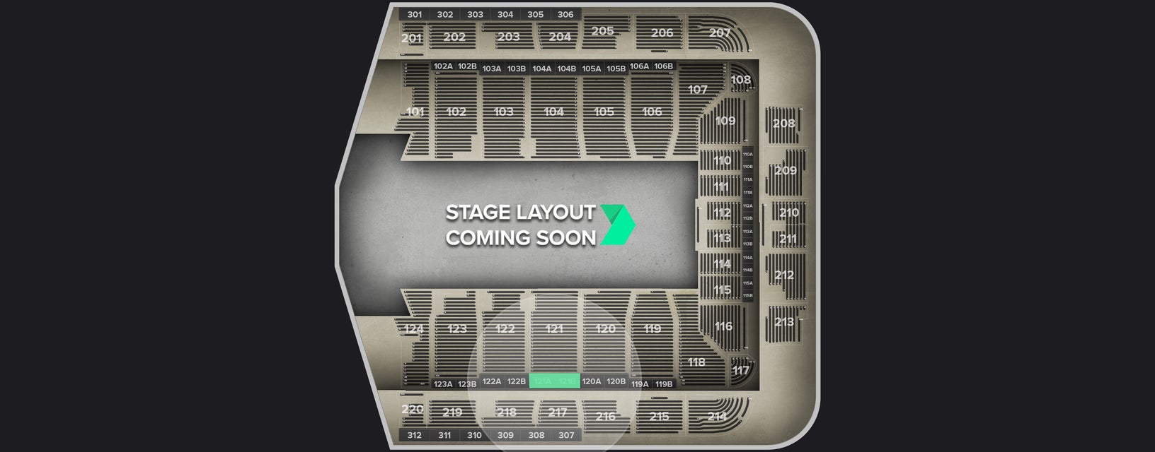 Seat view from Theater Box