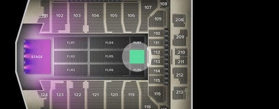 Seat view from Floor