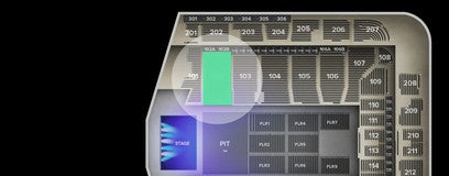 Seat view from Lower