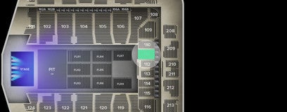 Seat view from Lower
