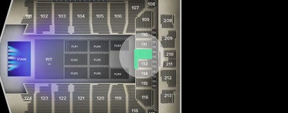 Seat view from Lower