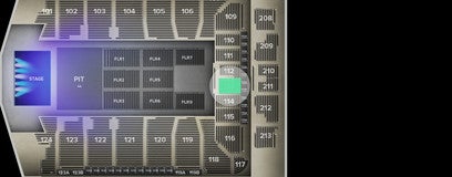 Seat view from Lower