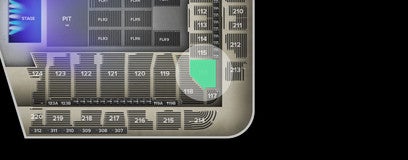 Seat view from Lower