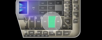 Seat view from Lower