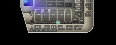 Seat view from Theatre Box