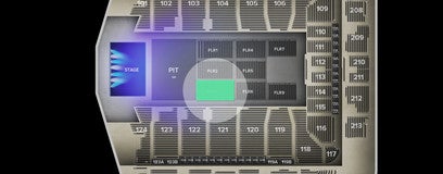 Seat view from Floor