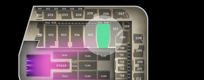 Seat view from Lower